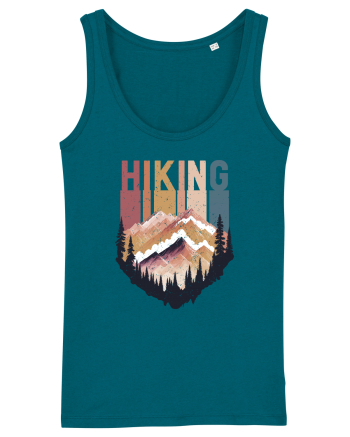 in stil grunge - Hiking emblem Ocean Depth