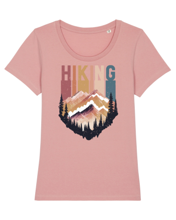 in stil grunge - Hiking emblem Canyon Pink