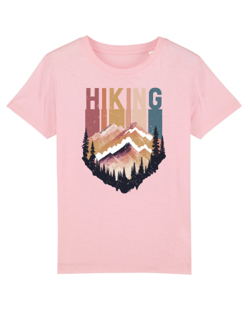 in stil grunge - Hiking emblem Cotton Pink