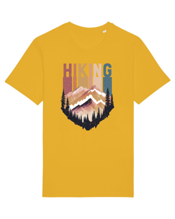 in stil grunge - Hiking emblem Spectra Yellow