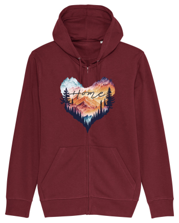 in stil grunge - Home Burgundy