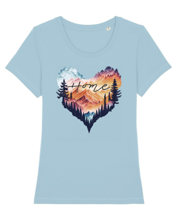 in stil grunge - Home Sky Blue