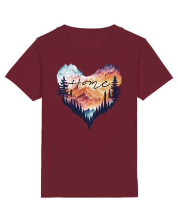 in stil grunge - Home Burgundy