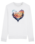 in stil grunge - Home Bluză mânecă lungă Unisex Rise