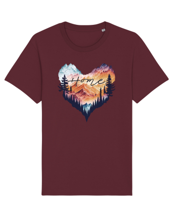 in stil grunge - Home Burgundy