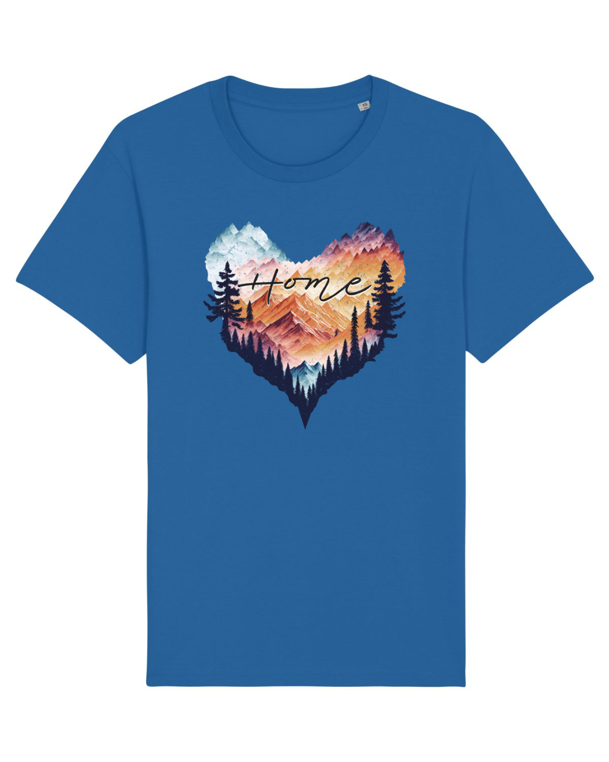 Tricou mânecă scurtă Unisex Rocker Royal Blue
