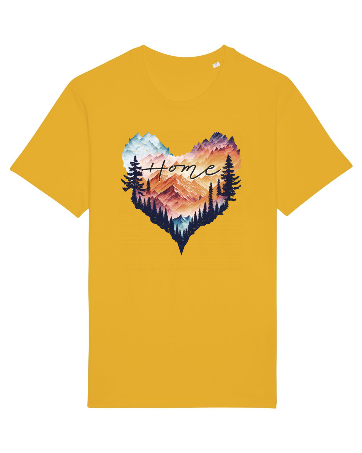 Tricou mânecă scurtă Unisex Rocker Spectra Yellow