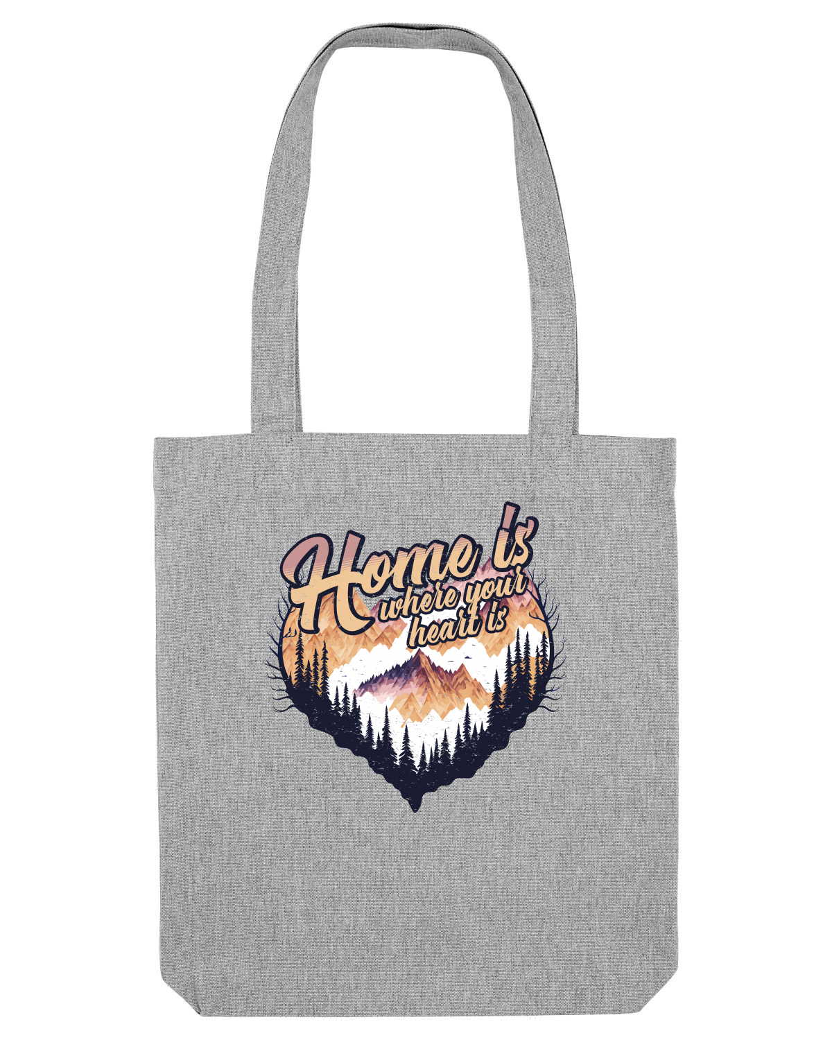 Sacoșă textilă Heather Grey