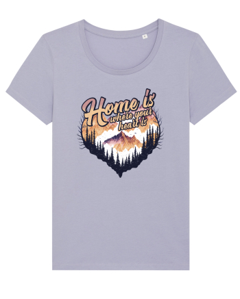 in stil grunge - Home is where your heart is Lavender