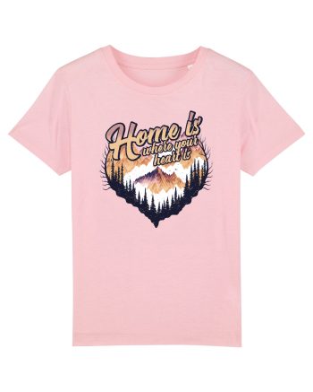 in stil grunge - Home is where your heart is Cotton Pink