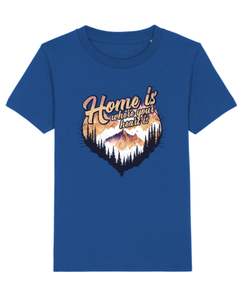 in stil grunge - Home is where your heart is Majorelle Blue