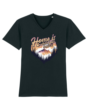 in stil grunge - Home is where your heart is Black
