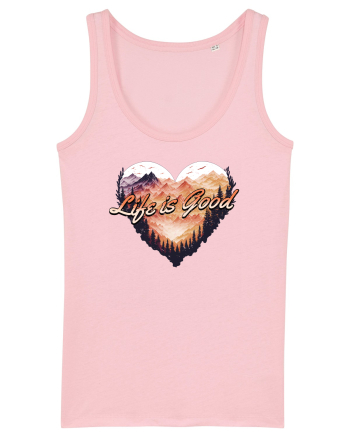 in stil grunge - Life is good Cotton Pink