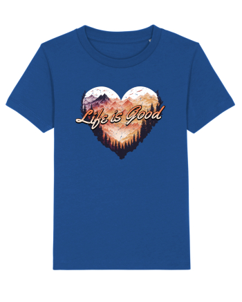 in stil grunge - Life is good Majorelle Blue