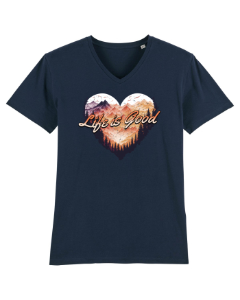 in stil grunge - Life is good French Navy