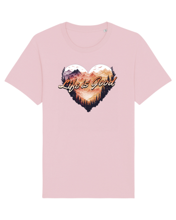 in stil grunge - Life is good Cotton Pink