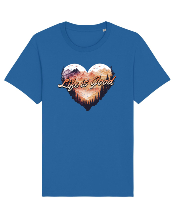 in stil grunge - Life is good Royal Blue