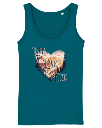 in stil grunge - Live love hike Ocean Depth
