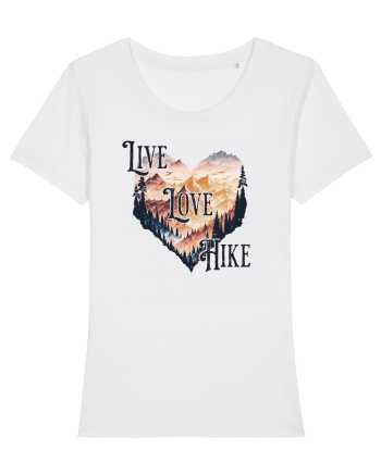 in stil grunge - Live love hike White