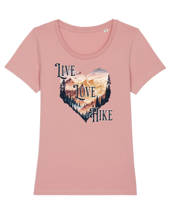 in stil grunge - Live love hike Canyon Pink