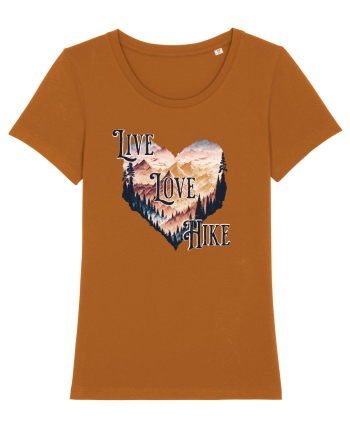 in stil grunge - Live love hike Roasted Orange