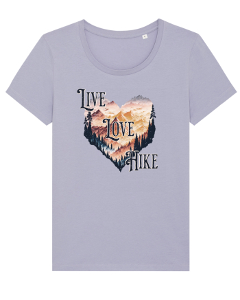 in stil grunge - Live love hike Lavender