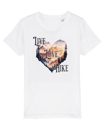 in stil grunge - Live love hike White