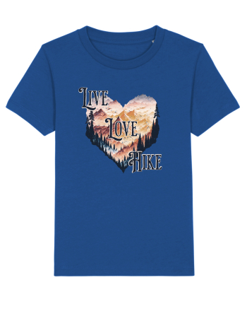 in stil grunge - Live love hike Majorelle Blue