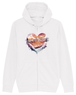 in stil grunge - Love the heights Hanorac cu fermoar Unisex Connector