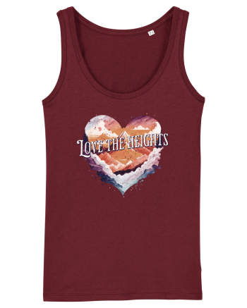 in stil grunge - Love the heights Burgundy