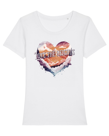 in stil grunge - Love the heights White