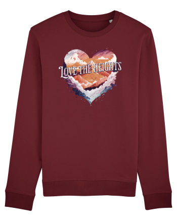 in stil grunge - Love the heights Burgundy