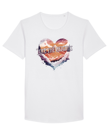 in stil grunge - Love the heights White