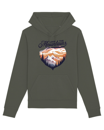 in stil grunge - Love the mountains Khaki
