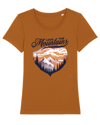 in stil grunge - Love the mountains Roasted Orange