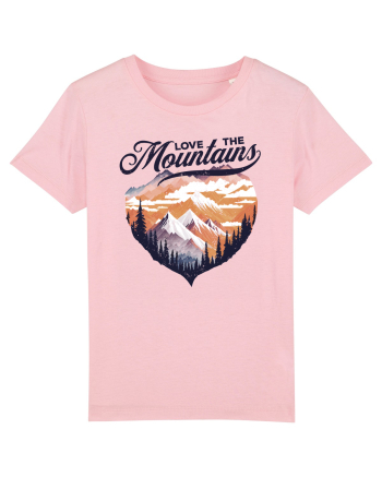 in stil grunge - Love the mountains Cotton Pink