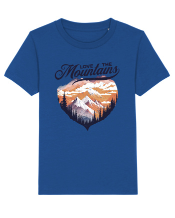 in stil grunge - Love the mountains Majorelle Blue