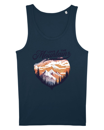 in stil grunge - Love the mountains Navy