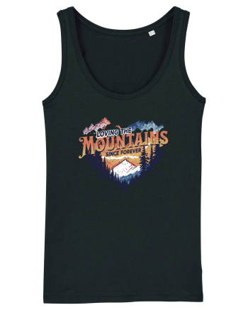 in stil grunge - Loving the mountains since forever Black