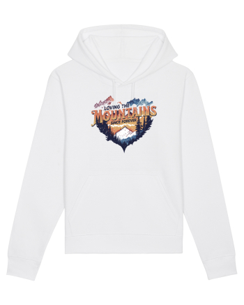 in stil grunge - Loving the mountains since forever White
