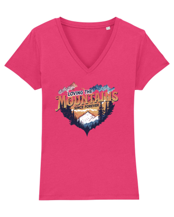 in stil grunge - Loving the mountains since forever Raspberry