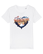 in stil grunge - Loving the mountains since forever Tricou mânecă scurtă  Copii Mini Creator
