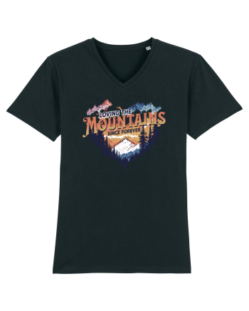 in stil grunge - Loving the mountains since forever Black