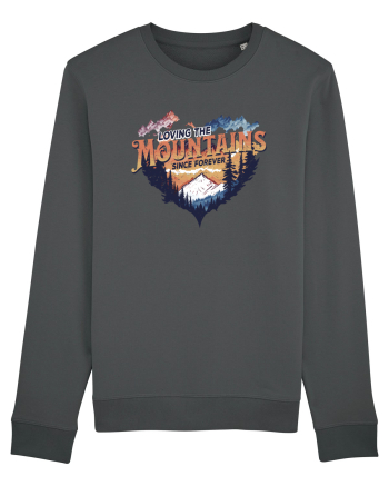 in stil grunge - Loving the mountains since forever Anthracite
