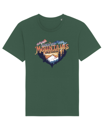 in stil grunge - Loving the mountains since forever Bottle Green