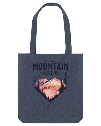 in stil grunge - Mountain Adventurer Midnight Blue
