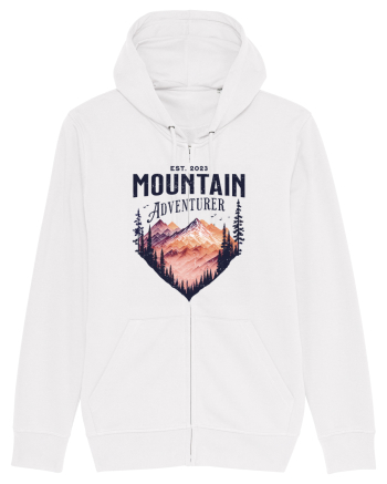 in stil grunge - Mountain Adventurer White