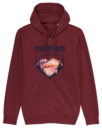 in stil grunge - Mountain Adventurer Burgundy