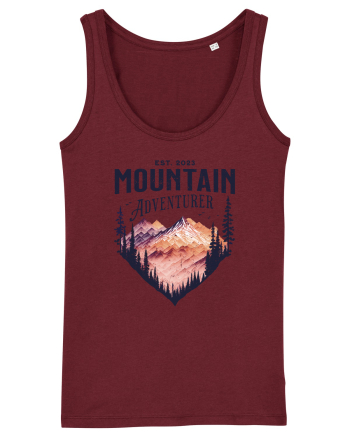 in stil grunge - Mountain Adventurer Burgundy