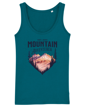 in stil grunge - Mountain Adventurer Ocean Depth